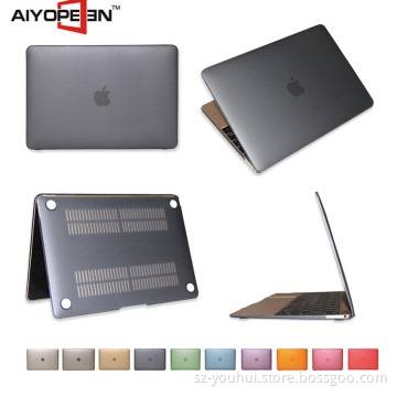 Hot Selling Colorful Translucent Frosted Rubber Case For New Macbook 12" retina
